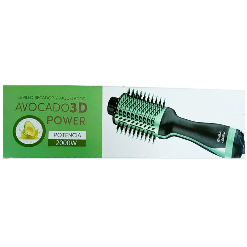 CEPILLO SECADOR AGUACATE 3D PRO