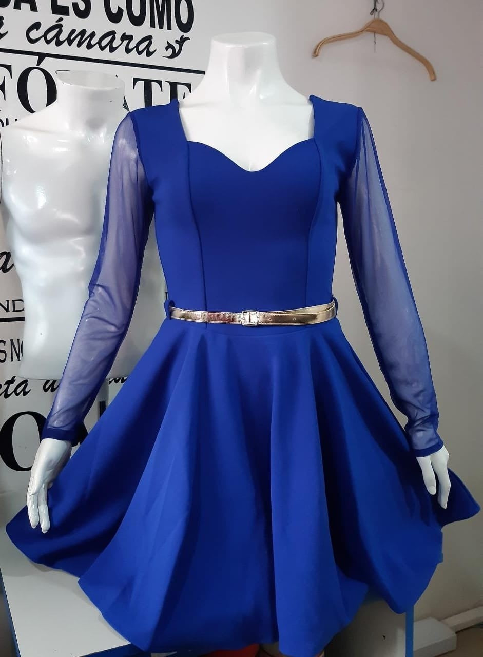 VESTIDO SILUETA ROTONDO