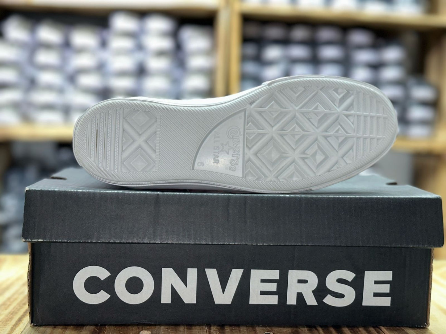 Converse plataforma punta plateada
